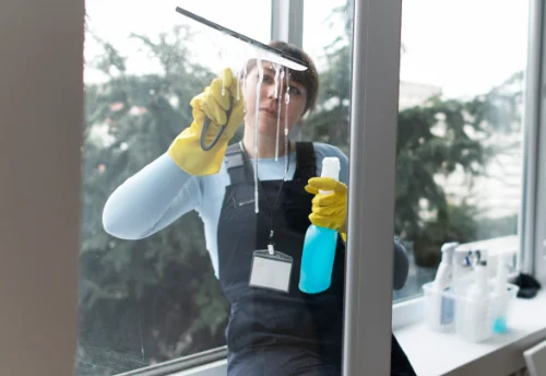 Nettoyage de vitres intérieures et extérieures à Gorron